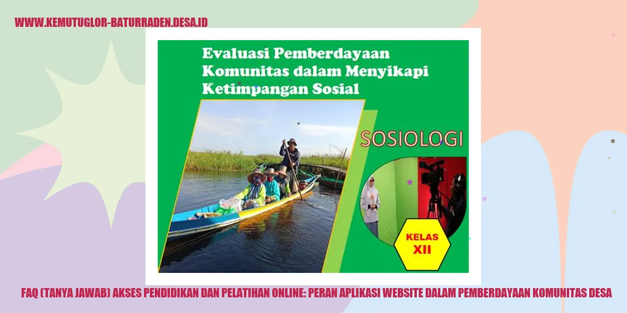 Pemberdayaan Komunitas Desa