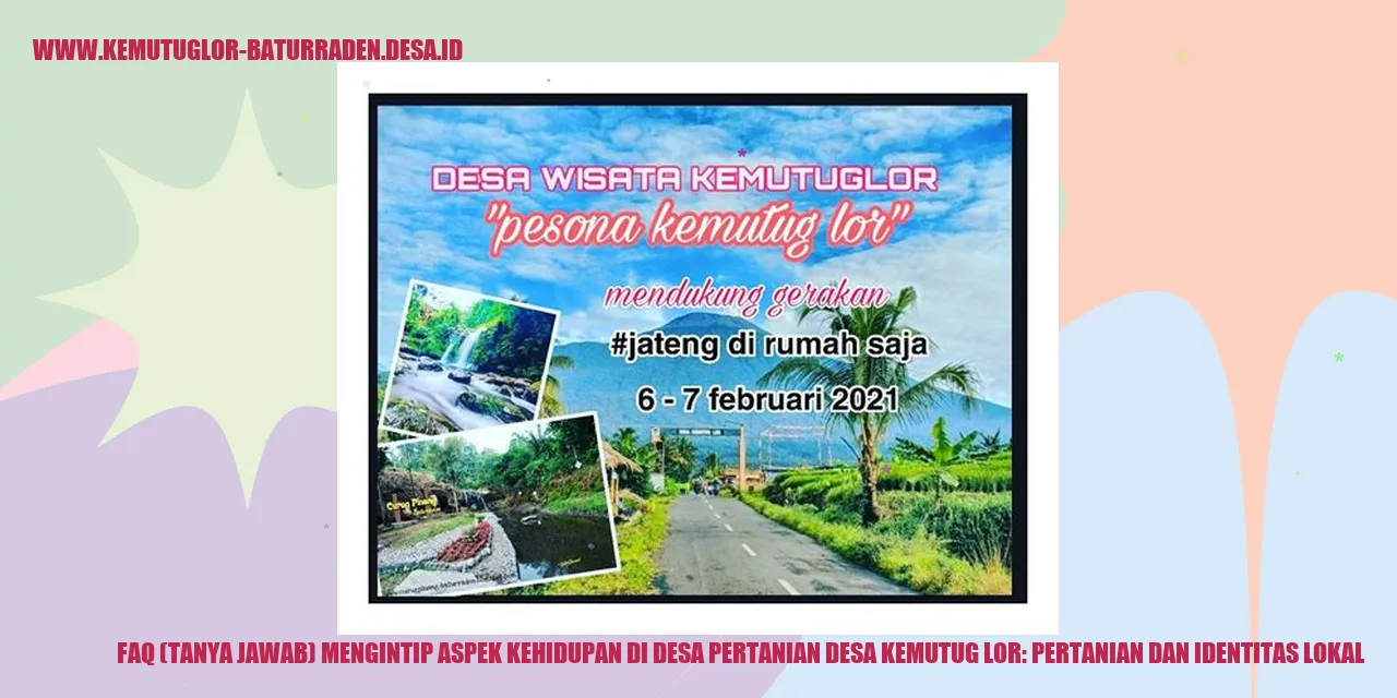 Gambar pertanian desa Kemutug Lor