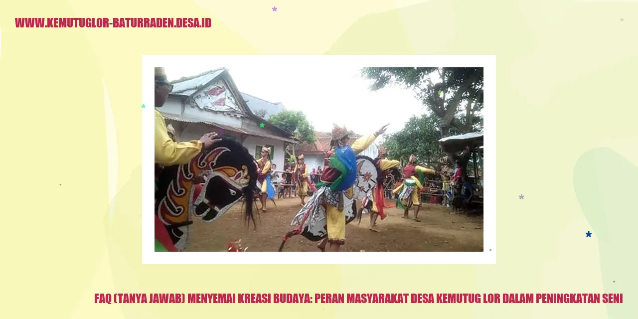 FAQ Menyemai Kreasi Budaya