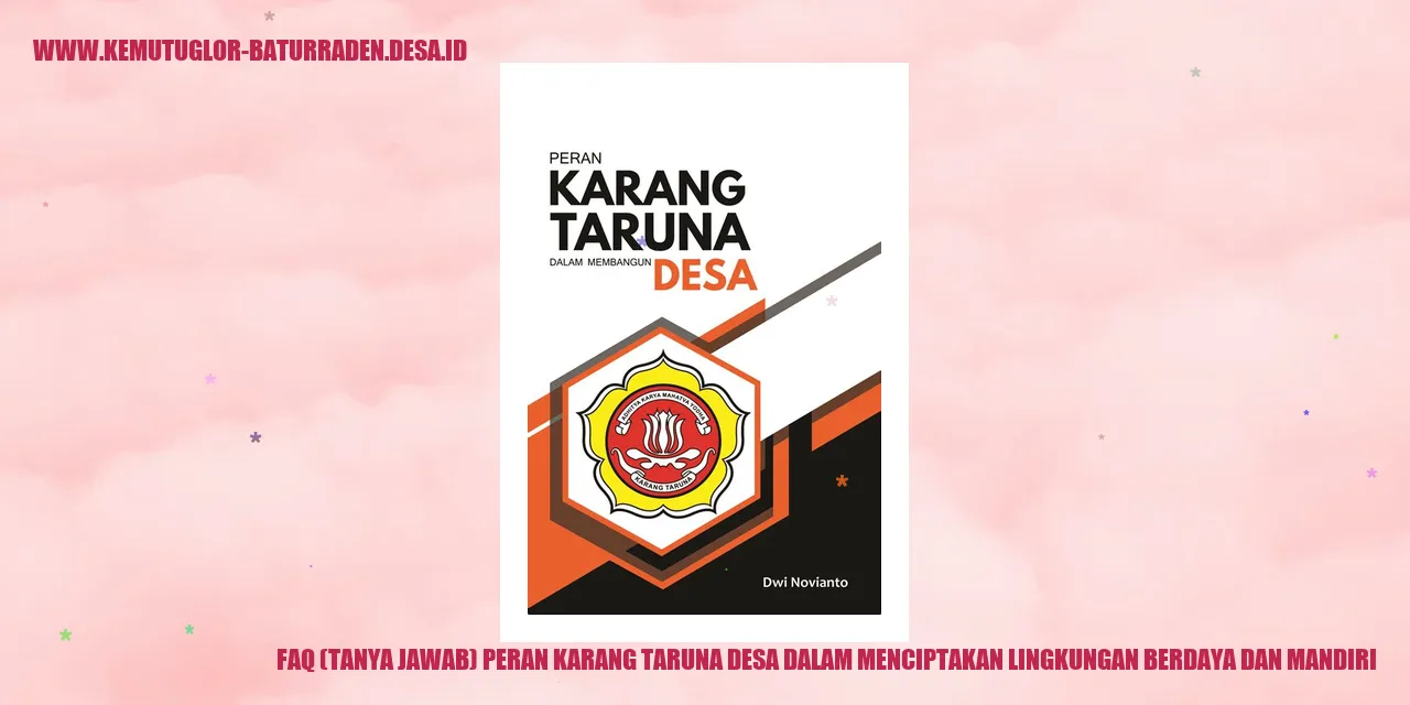 Peran Karang Taruna Desa