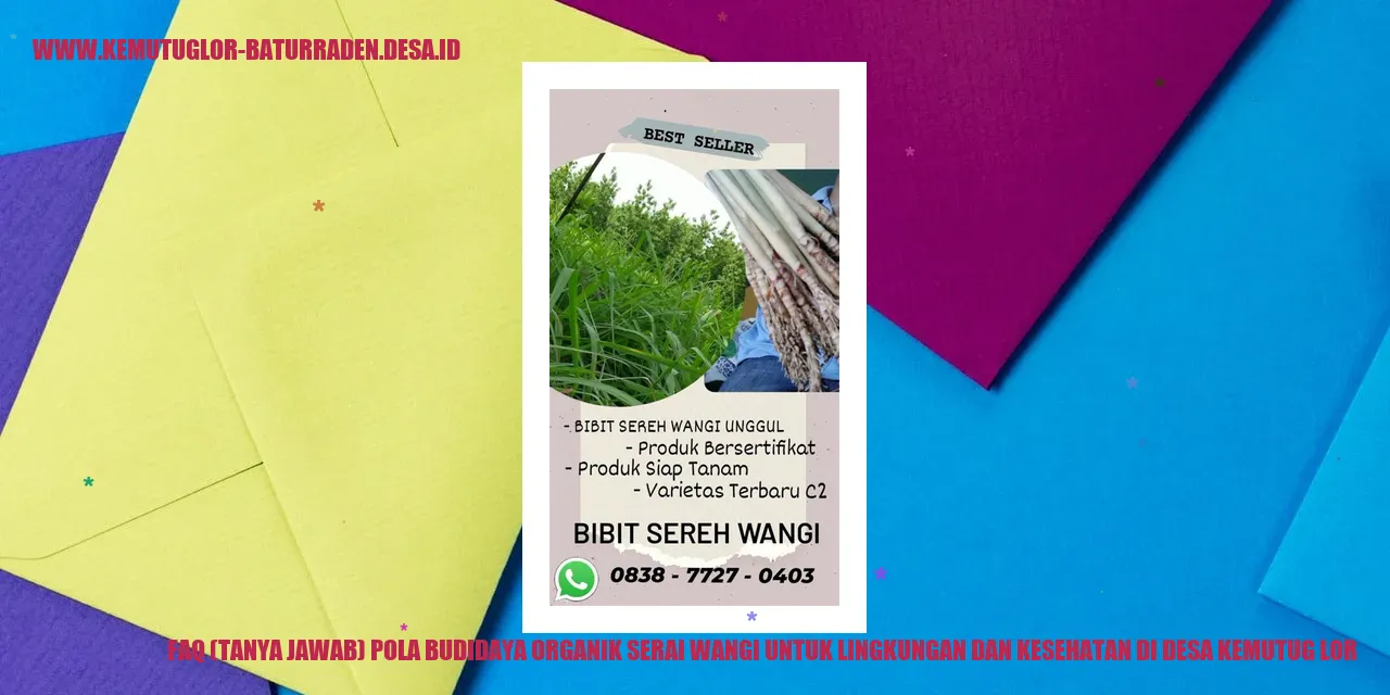 Gambar Serai Wangi