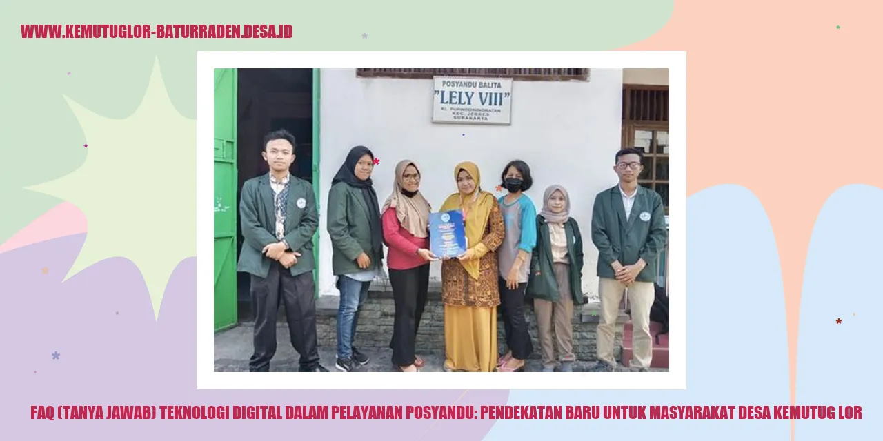 Penggunaan Teknologi Digital dalam Pelayanan Posyandu