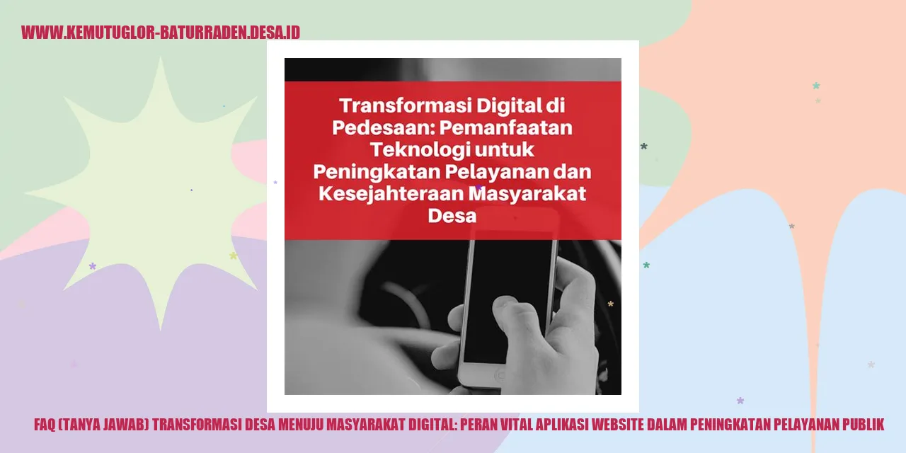 Gambar Transformasi Desa Menuju Masyarakat Digital