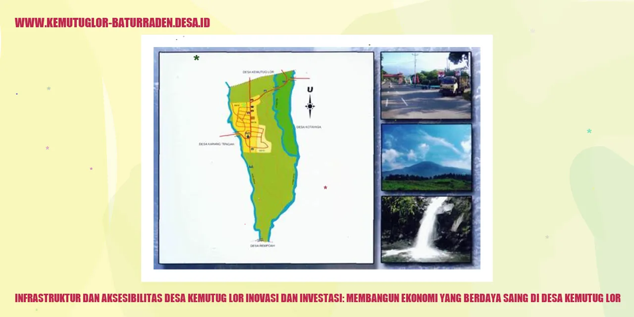 Potensi Infrastruktur dan Aksesibilitas di Desa Kemutug Lor