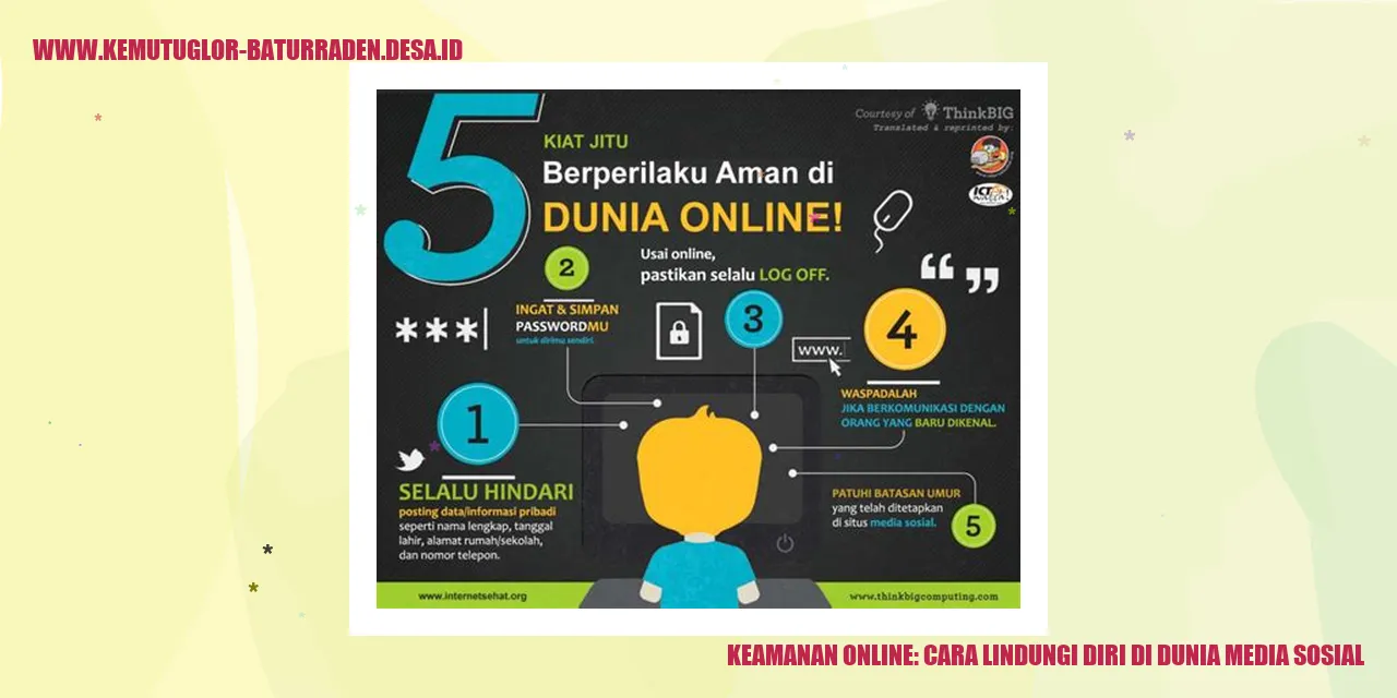 Keamanan Online: Cara Lindungi Diri di Dunia Media Sosial