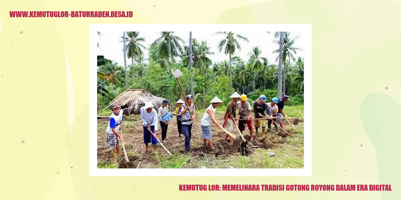 Tradisi Gotong Royong dalam Era Digital