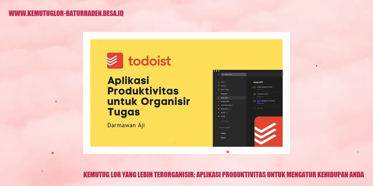 Aplikasi Produktivitas