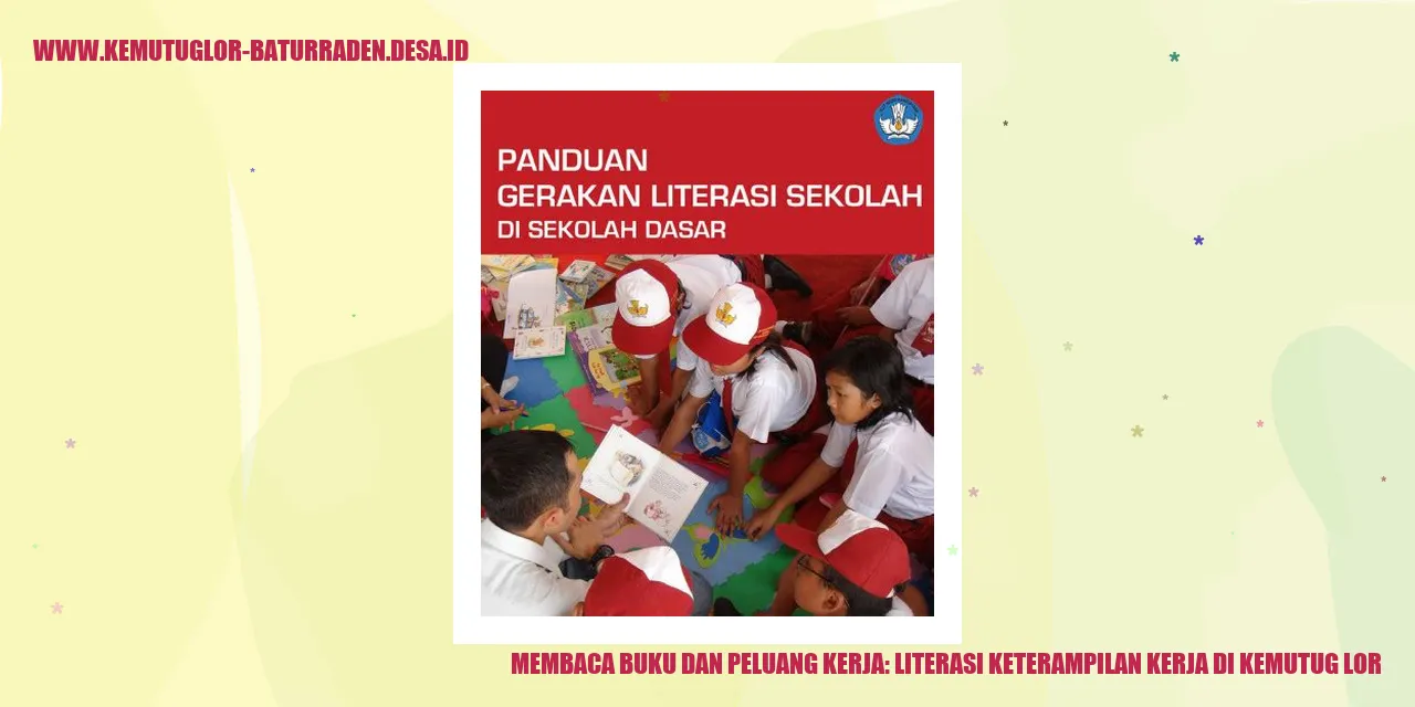 Membaca Buku dan Peluang Kerja: Literasi Keterampilan Kerja di Kemutug Lor