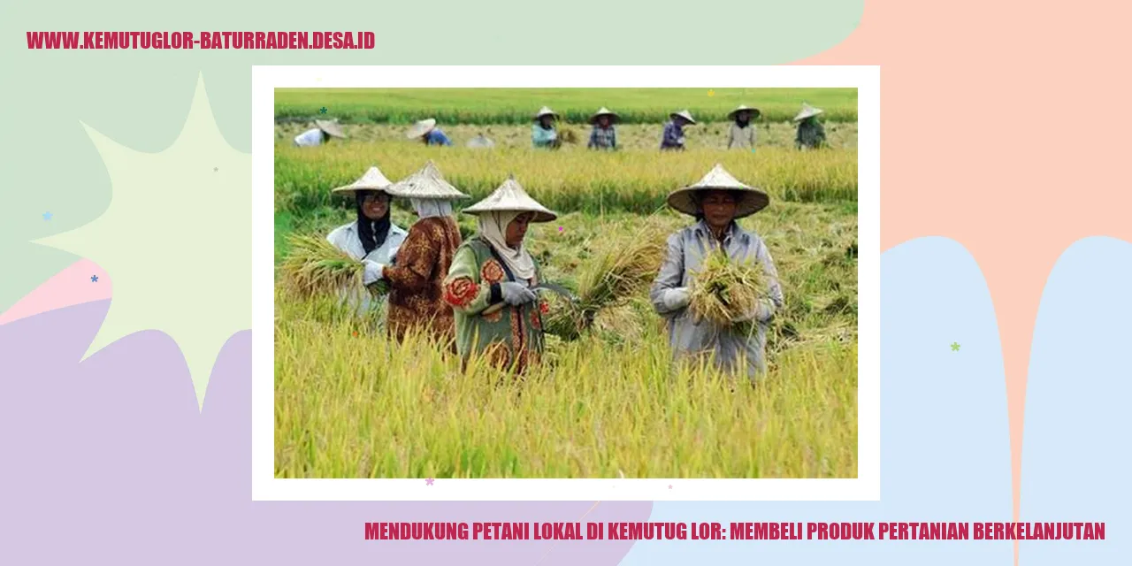 Petani Lokal di Kemutug Lor