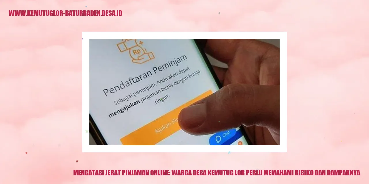 Jerat Pinjaman Online