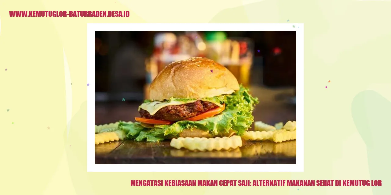 Alternatif Makanan Sehat