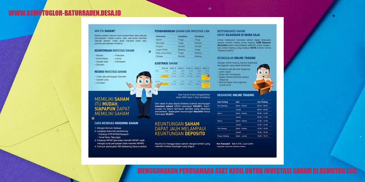 Menggunakan Perusahaan Aset Kecil untuk Investasi Saham di Kemutug Lor