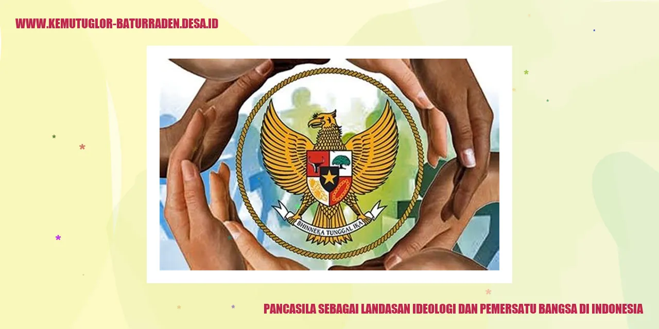 Pancasila sebagai Landasan Ideologi dan Pemersatu Bangsa di Indonesia