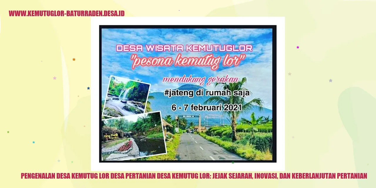 Desa Kemutug Lor - Pertanian