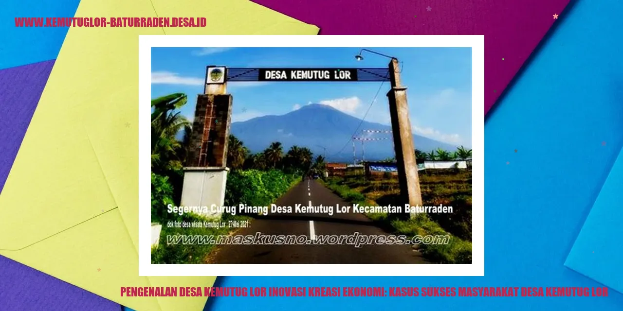 Pemandangan Desa Kemutug Lor