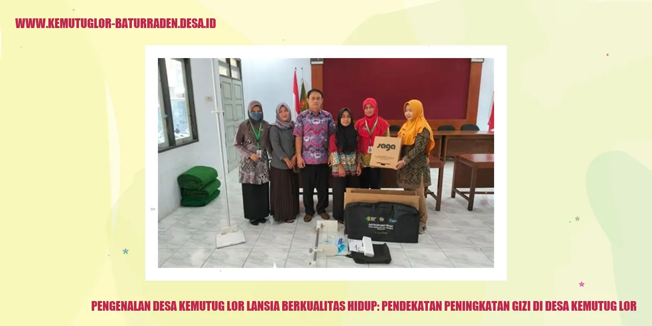 Desa Kemutug Lor Lansia Berkualitas Hidup