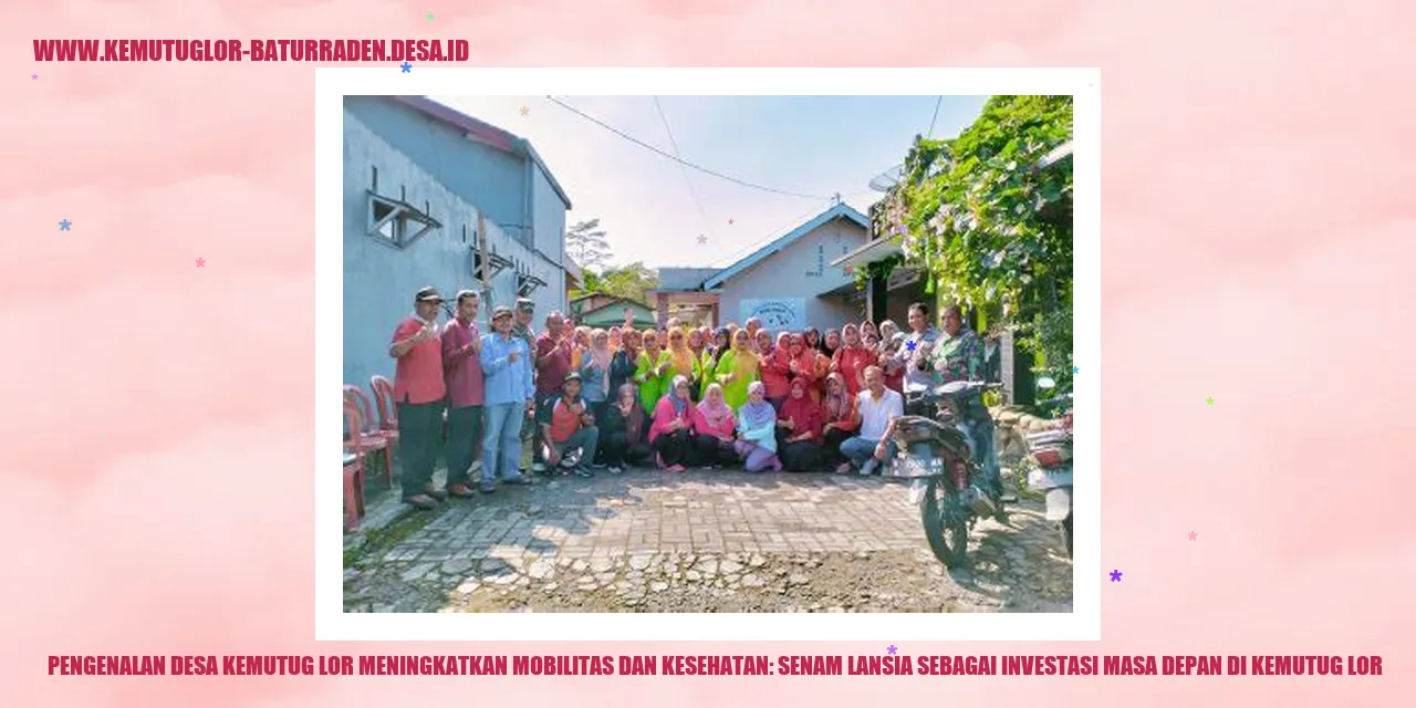 Gambar Desa Kemutug Lor - Investasi Senam Lansia