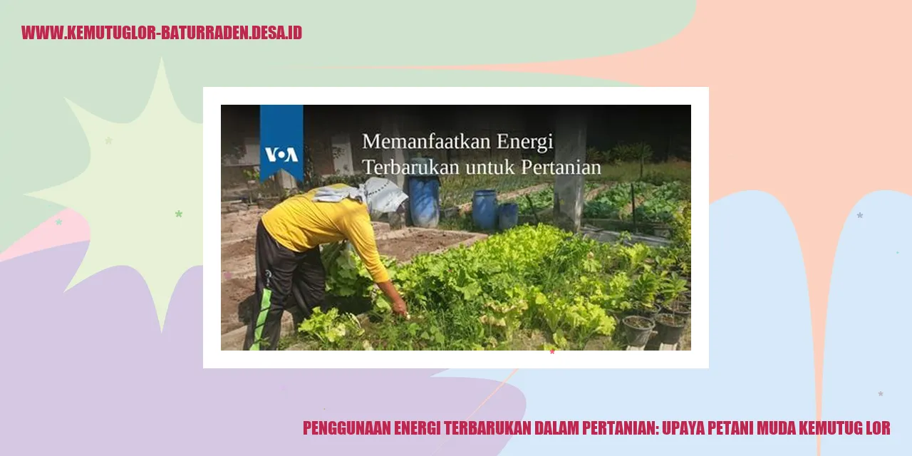 Petani Muda Kemutug Lor