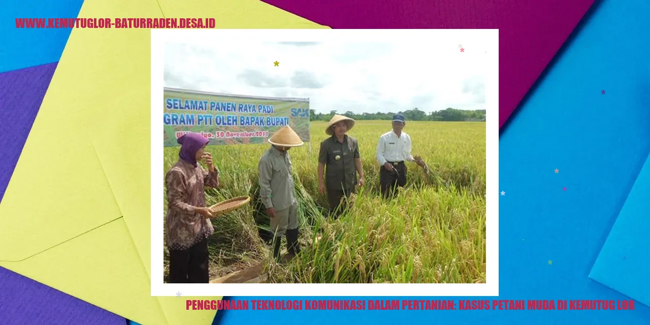 Petani Muda di Kemutug Lor