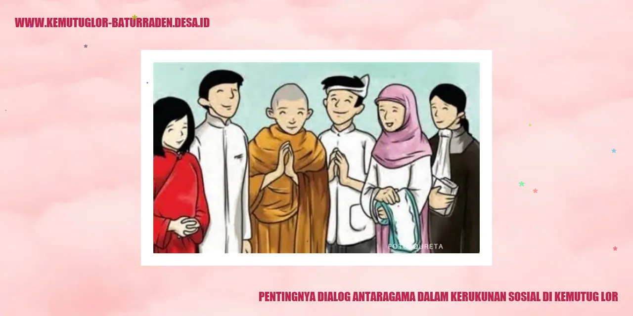 Gambar Dialog Antaragama dalam Kerukunan Sosial di Kemutug Lor