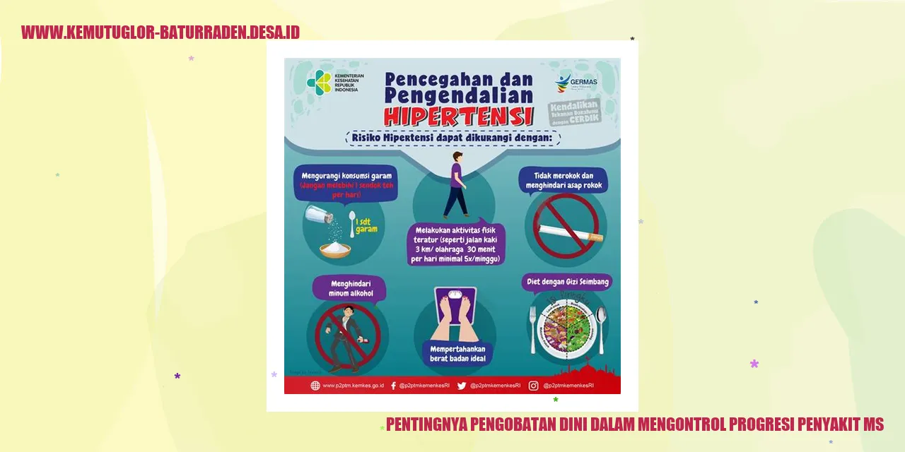 Pentingnya Pengobatan Dini dalam Mengontrol Progresi Penyakit MS