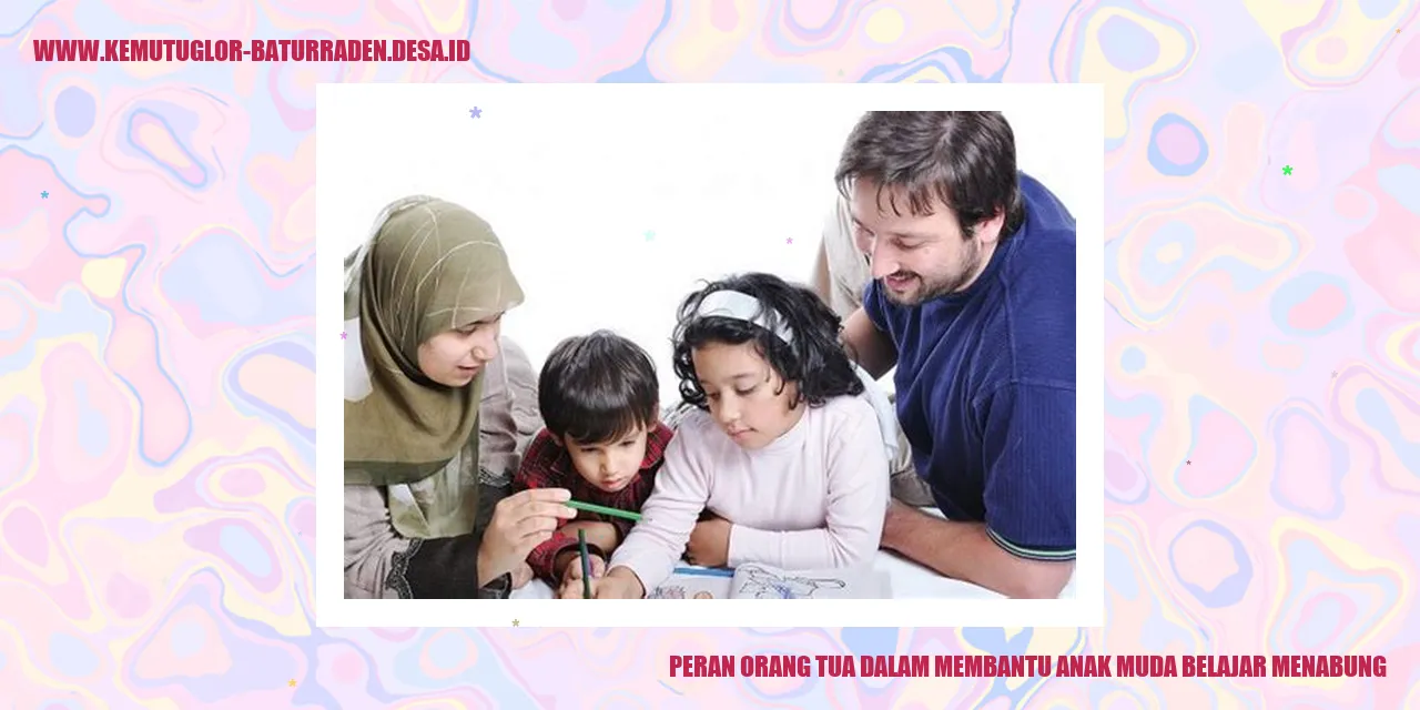 Peran Orang Tua dalam Membantu Anak Muda Belajar Menabung