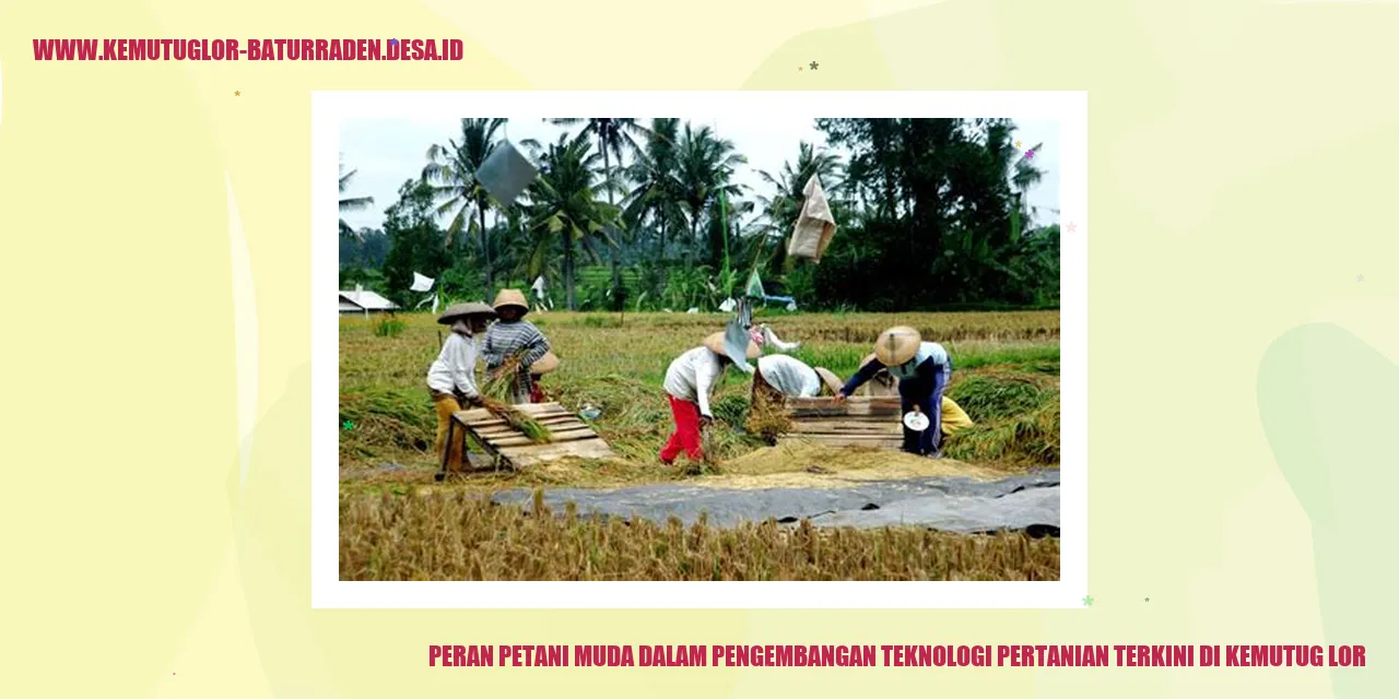 Petani Muda di Kemutug Lor