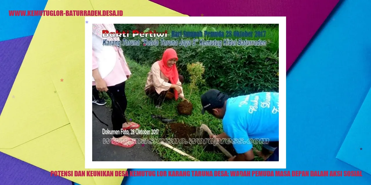 Potensi dan Keunikan Desa Kemutug Lor Karang Taruna desa