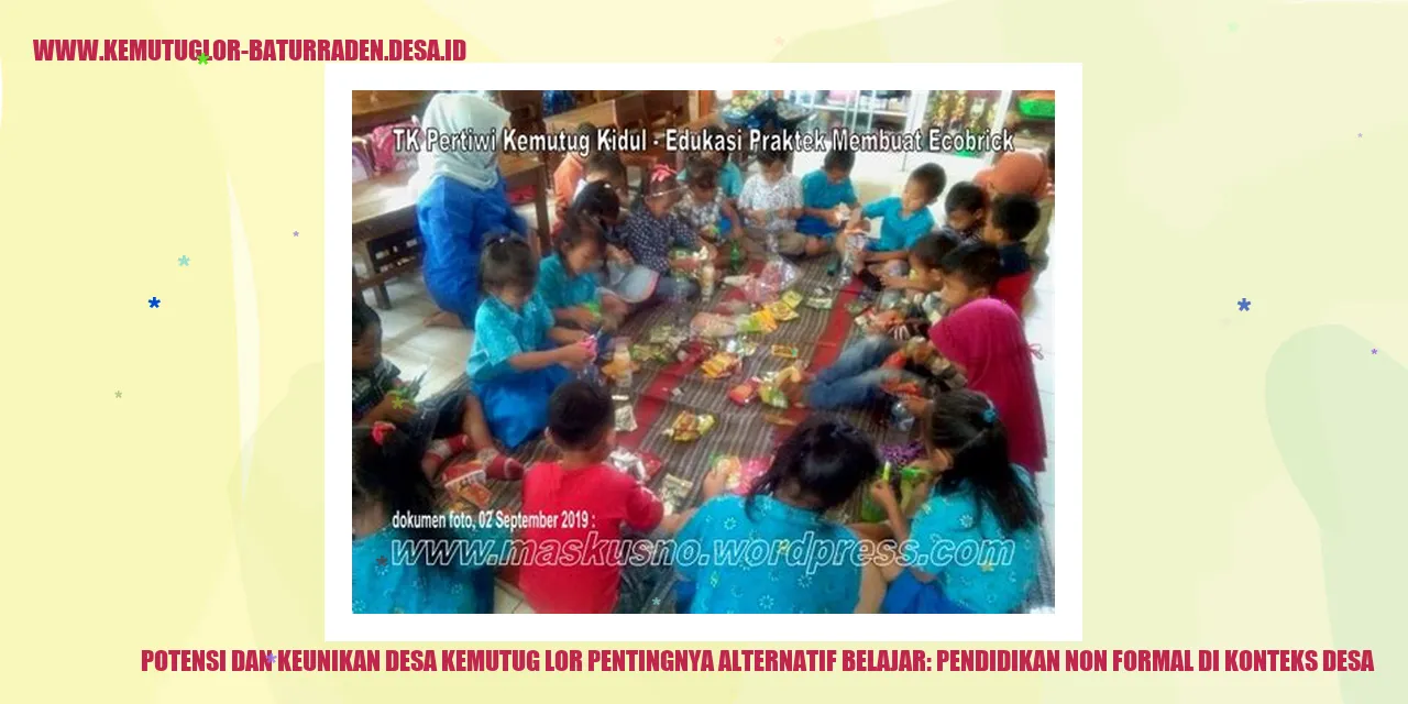 Potensi dan Keunikan Desa Kemutug Lor