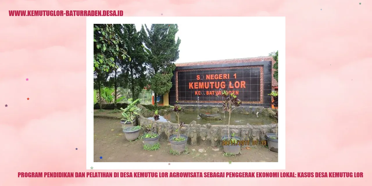 Gambar program pendidikan dan pelatihan di Desa Kemutug Lor Agrowisata Sebagai Penggerak Ekonomi Lokal