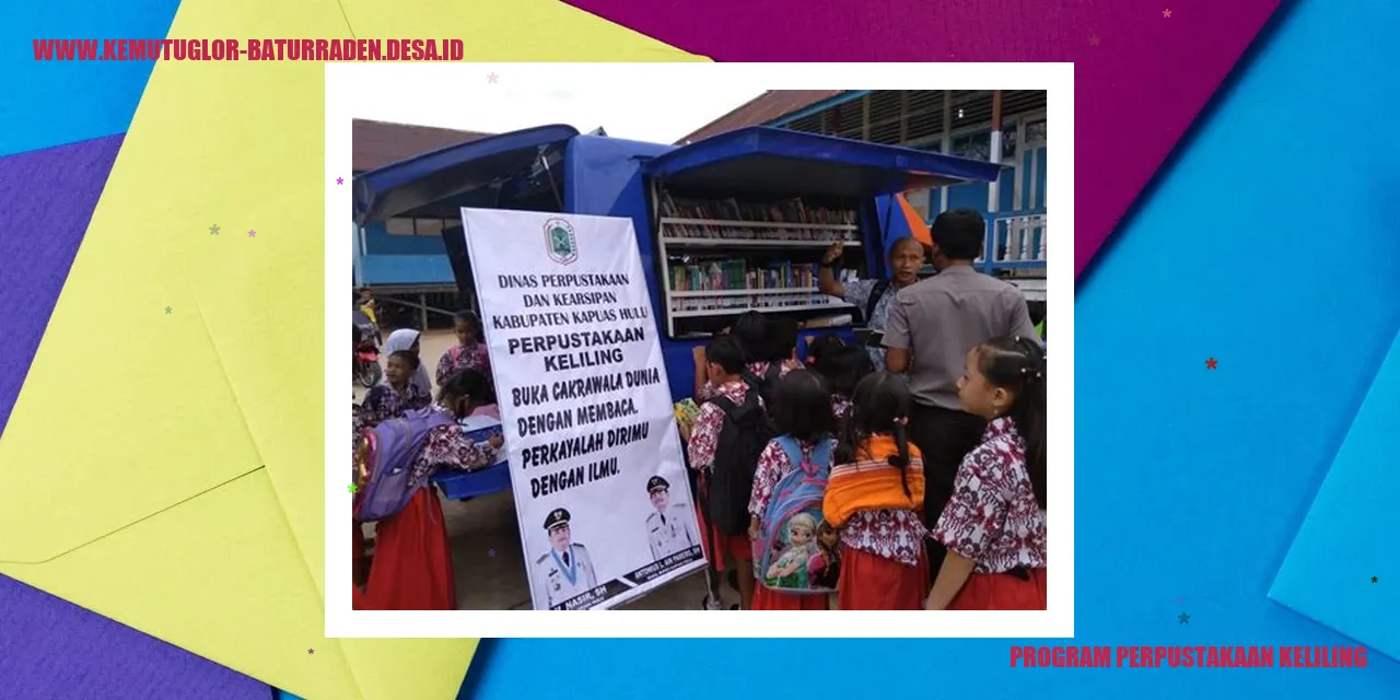 Program Perpustakaan Keliling