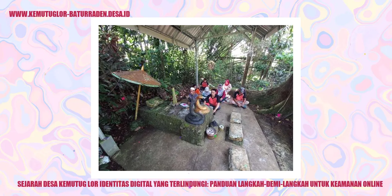 Gambar Identitas Digital yang Terlindungi