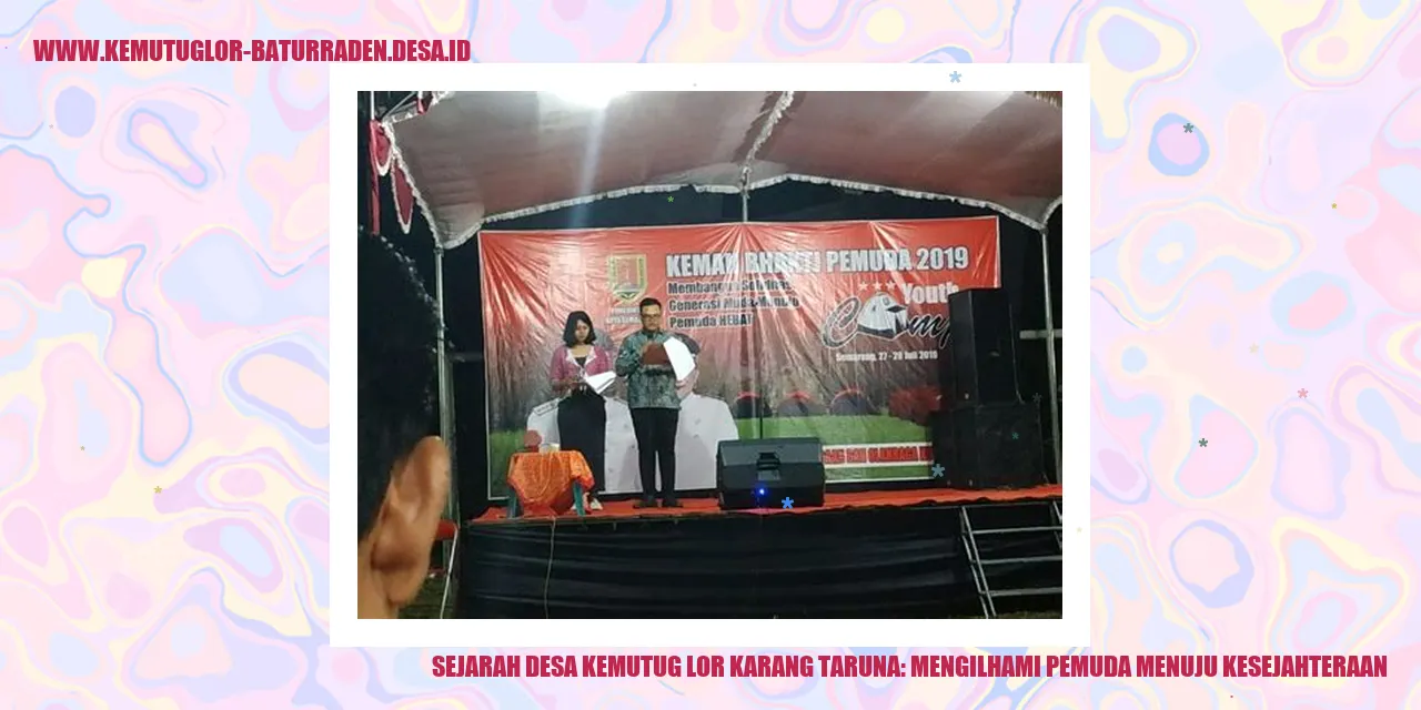 Sejarah Desa Kemutug Lor Karang Taruna