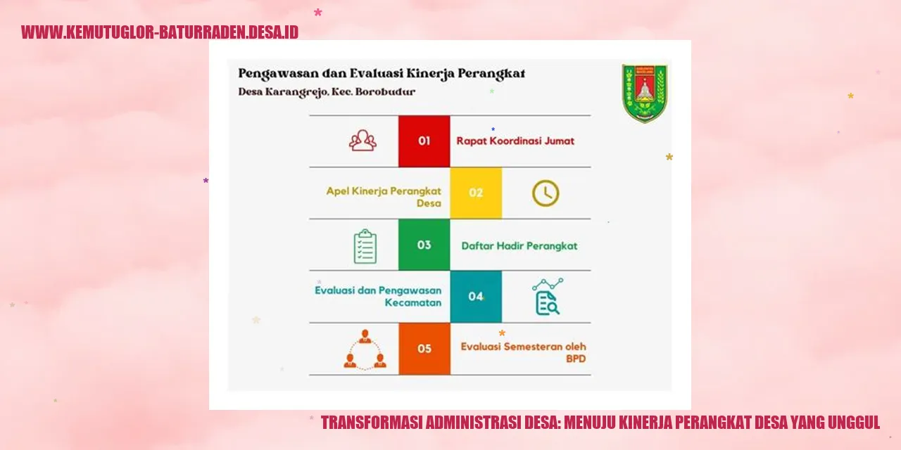 Transformasi Administrasi Desa: Menuju Kinerja Perangkat Desa yang Unggul